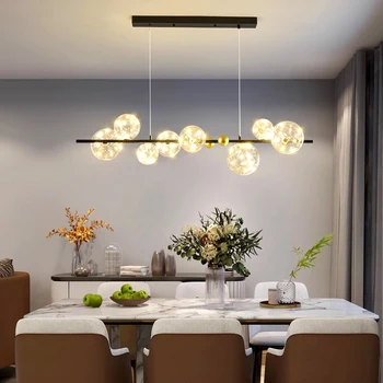  Современные подвесные светильники для столовой Внутреннее освещение Потолочный светильник подвесной светильник светодиодные люстры для гостиной внутреннее освещение
