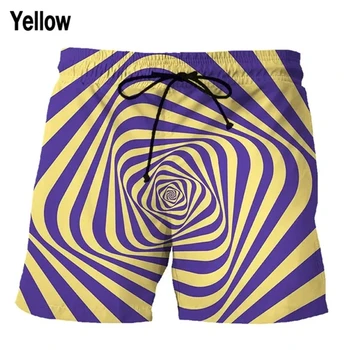  Новейшие Популярные Модные мужские шорты с 3D принтом Hipster Vertigo, летние новые пляжные шорты для отдыха в стиле харадзюку в стиле хип-хоп