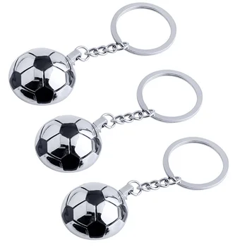  Футбольные брелки 3шт, подвесные футбольные брелоки, многофункциональные брелки, подвесные маленькие футбольные подвески