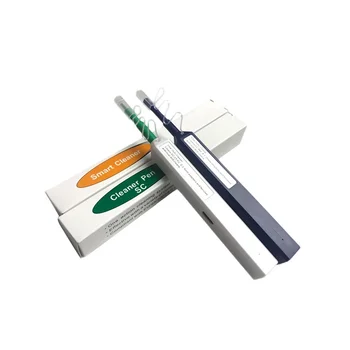  10ШТ Волоконно-оптическая Ручка Cleanig В один клик Очиститель Ptical Fiber Pen Очищает 2,5 мм SC FC ST И 1,25 мм LC MU Более 800 раз