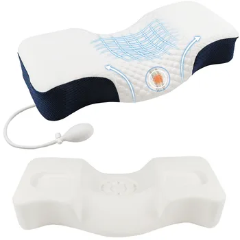  Регулируемая подушка из пены с эффектом памяти контура шейки матки от боли в шее Ортопедическая подушка для шеи от боли в плече Эргономичная голова и шея