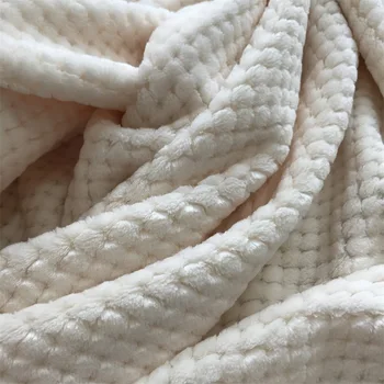  Утолщенное однотонное фланелевое одеяло с ананасом, коралловое бархатное одеяло для дивана, одеяло для кондиционирования воздуха, одеяло для ворса