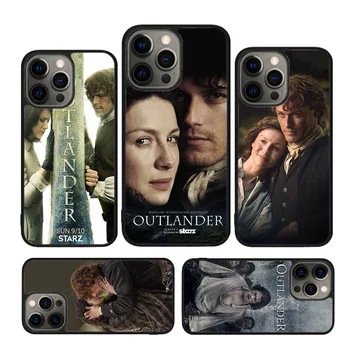  Чехол-Бампер Jamie and Claire Fraser Outlander Для iPhone 15 SE 2020 XR X XS Max 6S 7 8 Plus 12 13 Mini 11 12 13 14 Pro Max