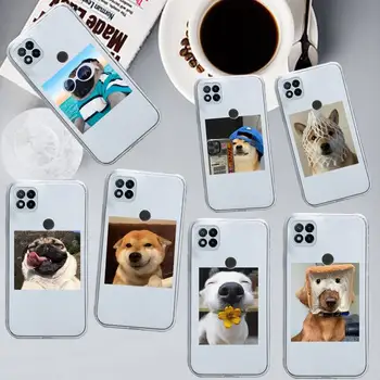  Чехол для телефона с милой собачкой и забавным рисунком, Прозрачный для Xiaomi redmi note 12 11 10 7 8 9 4G 5G T S i ultra poco X3 pro