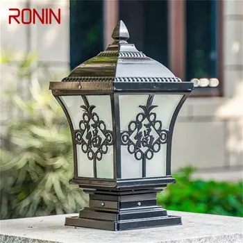  RONIN Outdoor Classic Post Light Ретро Водонепроницаемый Столб LED Настенный Светильник Светильники для Домашнего Сада
