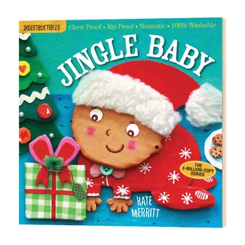  Неразрушимые Jingle Baby, детские книжки для детей в возрасте 1 2 3 лет, английская книжка с картинками 9780761187264