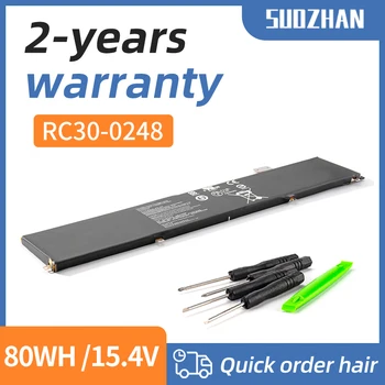  SUOZHAN RC30-0248 Новый аккумулятор для ноутбука Razer Blade 15 Elite версии 2018/2019/2020/2021 RZ09-0313 RZ09-0301 RZ09-03015 0367