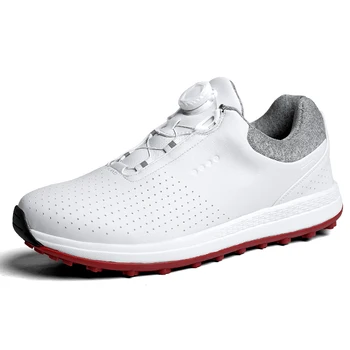  Новая мужская обувь для гольфа без шипов, мужская одежда для гольфа, размер 40-47, спортивные кроссовки, противоскользящая обувь для ходьбы