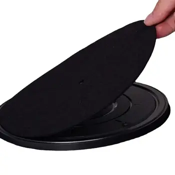  Антистатическая фетровая накладка для проигрывателя для более четкого звука, антивибрационная накладка для пластинок, скользящая накладка для пластинок толщиной 3 мм