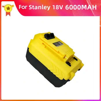  Аккумуляторная батарея большой емкости 18V 6.0Ah для аккумуляторной дрели Stanley FMC687L FMC688L Stanley power tool battery