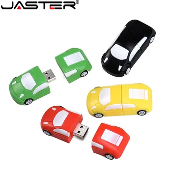  JASTER Автомобильный Флеш-Накопитель 64 ГБ Мультяшный USB Флэш-Накопитель 32 ГБ Подарки для Детей Memory Stick 16 ГБ Водонепроницаемый U-диск 8 ГБ Силиконовый 4 ГБ