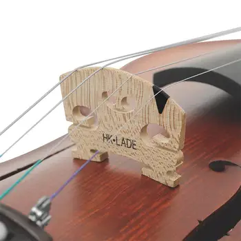  Скрипичные мосты размера 4/4, мост из полированного кленового дерева, акустическая скрипка, аксессуары для музыкальных инструментов