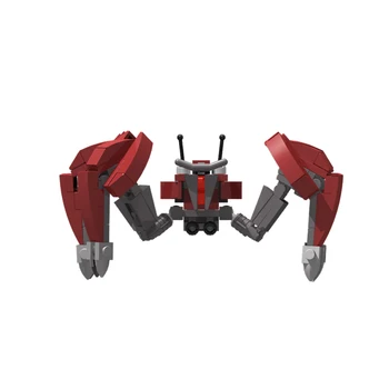 Gobricks MOC Механическое Животное LM-432 Дроиды-Крабы с 4 ножками Набор Строительных Блоков Mecha Robot Crabs Education Brick Idea Игрушки для Детей Подарок
