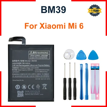  Аккумулятор BM39 Xiaomi 6 Mi6 поддерживает быструю зарядку емкостью 3250 мАч и оснащен встроенным аккумулятором