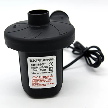  Электрический воздушный насос 220 В, надувной вакуумный компрессионный мешок для хранения, дефлятор, 3 разных отверстия-присоски, штепсельная вилка ЕС