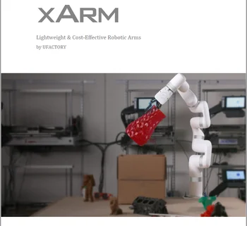  Роботизированная рука xArm с осью 5/6/7, легкий программируемый робот UFACTORY