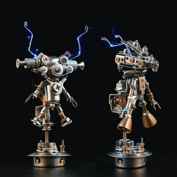  Сделай сам 3D металлический пазл, наборы для сборки механических инопланетных роботов, мини-пазлы, игрушки для сборки взрослых, подарки для коллекции