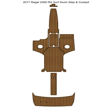  2017 Re-gal 2500 RX Платформа для серфинга, площадка для кокпита, лодка из пеноматериала EVA, пол палубы из тикового дерева