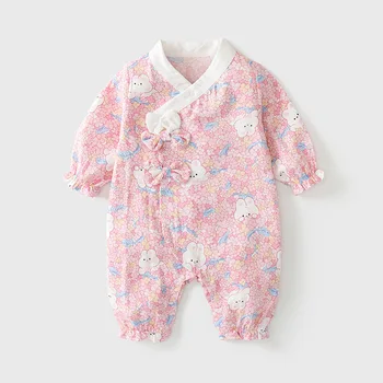  Детский комбинезон-кимоно, пижама в японском стиле
