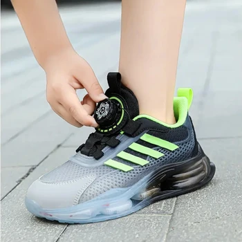  Детские кроссовки, обувь для мальчиков, мода 2023, Дышащая Удобная детская обувь, повседневная спортивная обувь для тенниса для мальчиков и девочек, обувь для ходьбы