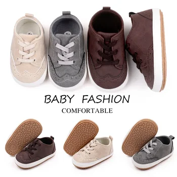  Обувь Для Новорожденных Мальчиков Из Искусственной Кожи, Повседневная Обувь для мальчиков, Дышащая Противоскользящая Обувь для Маленьких Девочек, Zapatos Bebe