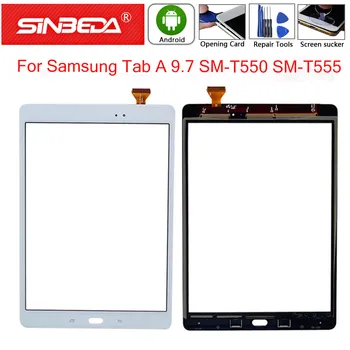  AAAAA + +++ Сенсорный Экран для Samsung Galaxy Tab A 9.7 SM-T550 SM-T555, Стеклянный Объектив с инструментами