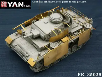  Модель Yan PE-35029 в масштабе 1/35 Pz.Kpfw.Набор деталей III Ausf.N для Takom 8005