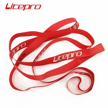  Litepro Прокладка для велосипедных шин 14-16-20-26 Дюймов Складной велосипед MTB Лента для обода велосипеда высокого давления Аксессуары для велосипедных шин