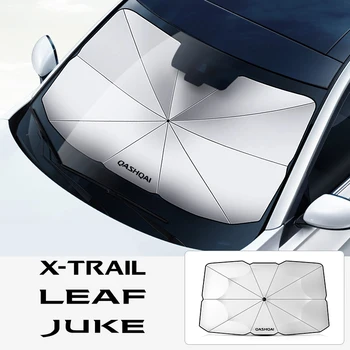  Складной Автомобильный Солнцезащитный Козырек Для Nissan Qashqai Juke Micra Leaf X-Trail Patrol Sentra Altima Tiida Rogue Teana