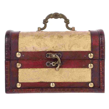  Органайзер для ювелирных изделий Винтажная коробка для хранения Ожерелье Кулон Серьги Коробка для хранения