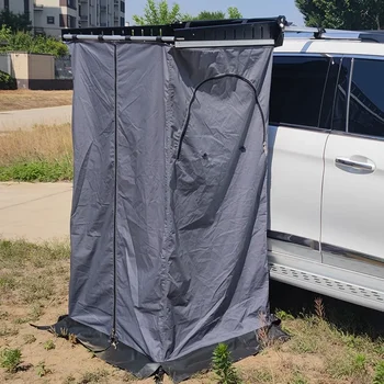  Тент для душа со стороны автомобиля, установленный в автомобиле, Туалетная комната для переодевания, душевая палатка