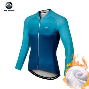  Велосипедная куртка, Зимняя флисовая теплая велосипедная куртка, Одежда, Дышащая, Ветрозащитная, с защитой от ультрафиолета, Спортивная куртка, Джерси для MTB велосипеда