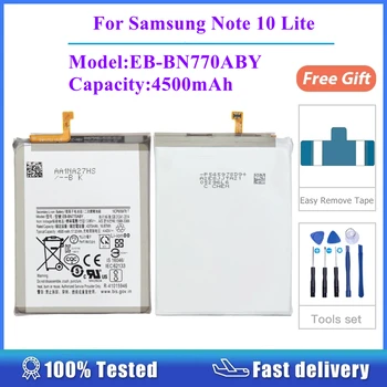  Для Samsung Galaxy Note 10 Lite EB-BN770ABY Замена запасных частей Мобильного аккумулятора емкостью 4500 мАч