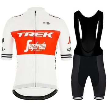  TREK Мужская Велосипедная Экипировка Нагрудник Летняя Одежда 2024 Джерси Man Pro Team Cycle Спортивный Комплект Костюм Велосипедная Одежда Майо Mtb Рубашка
