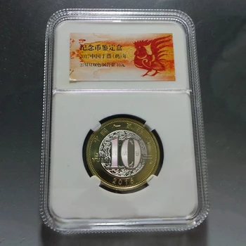  Коробка для сбора монет Коробка для хранения Прозрачный Футляр для Монетницы Пылезащитные Коробки для идентификации монет Контейнер